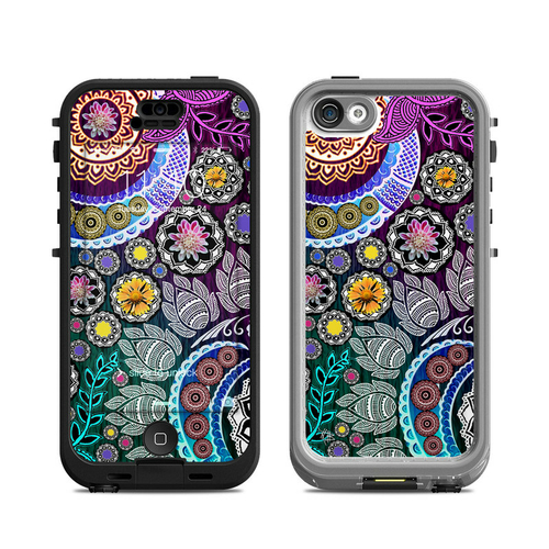 DecalGirl LN5C-MEHNDIG Lifeproof iPhone 5C Nuud Case Skin - Mehndi Gar