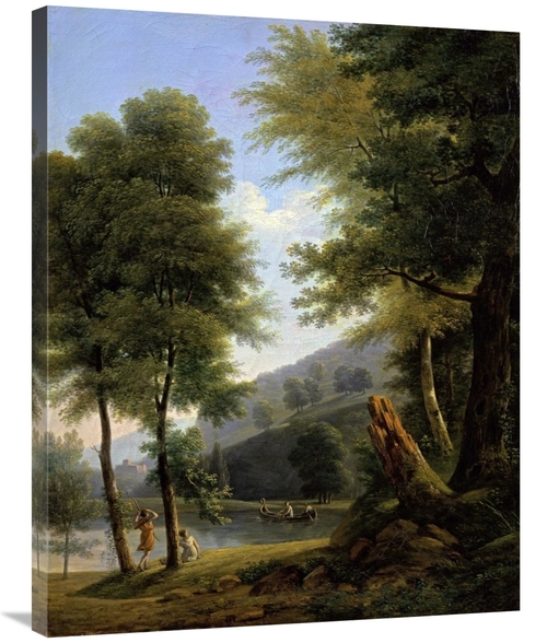 Global Gallery GCS-281711-36-142 36 in. Idyllic Landscape - Paysage Id