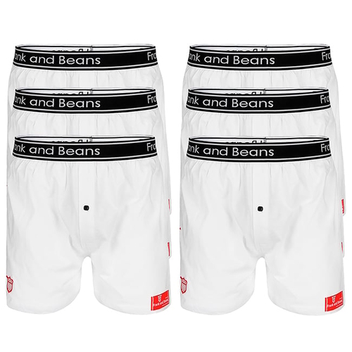 Boxer Shorts-6x-White