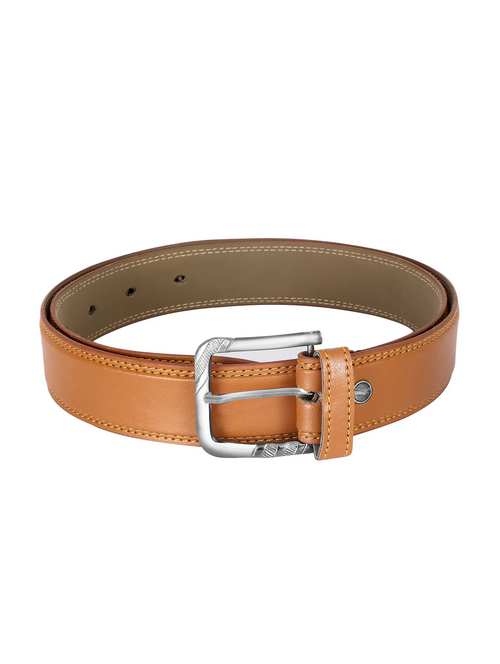 Orange Leatherette Belt