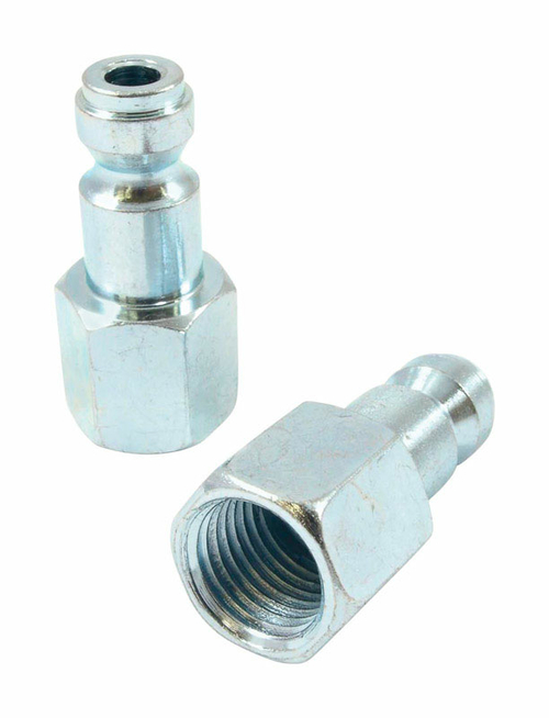 Forney Industries 1892801 Steel Tru-Flate Compatible Plug, 0.25 in