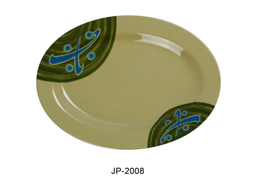 Yanco JP-2008 Japanese Oval Plate