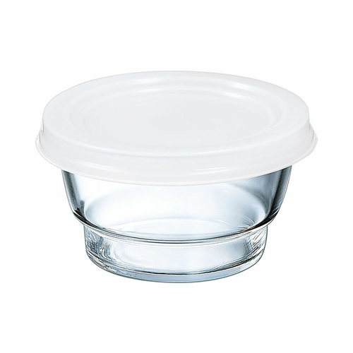 Salad Bowl Arcoroc Urban With lid Crystal Bicoloured (0,37 L)