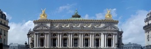 Low angle view of an opera house  Opera Garnier  Paris  Ile-de-France 