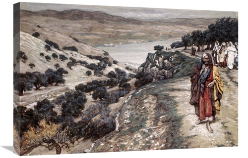 Global Gallery GCS-280486-30-142 30 in. Rich Man Who Went Away Sorrowf