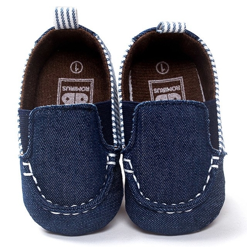 Baby Shoes Boy Striped Shallow Slip On Baby