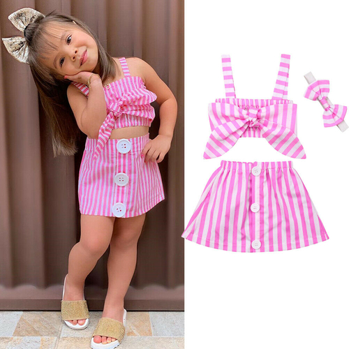 0 3Y New Summer Newborn Baby Girl Cute Pink