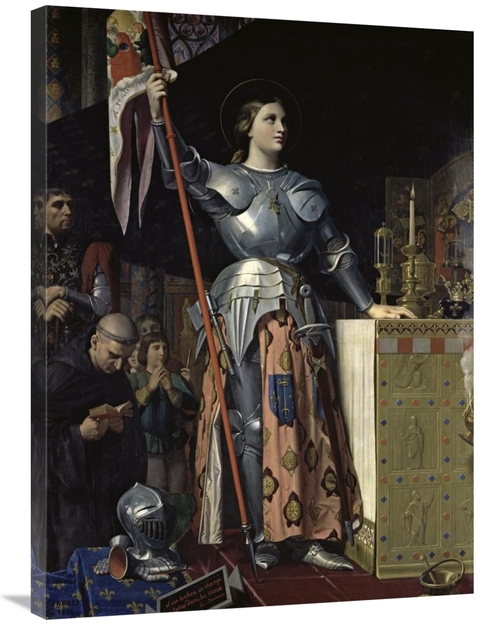 Global Gallery GCS-278062-36-142 36 in. Joan of Arc at the Coronation 