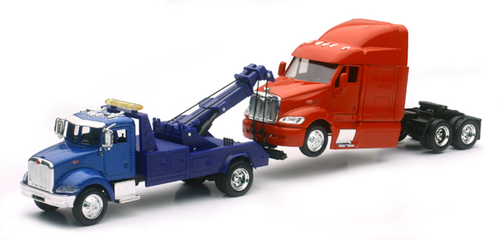New-Ray NEWSS-15053 Peterbilt 335 Tow Truck & Peterbilt