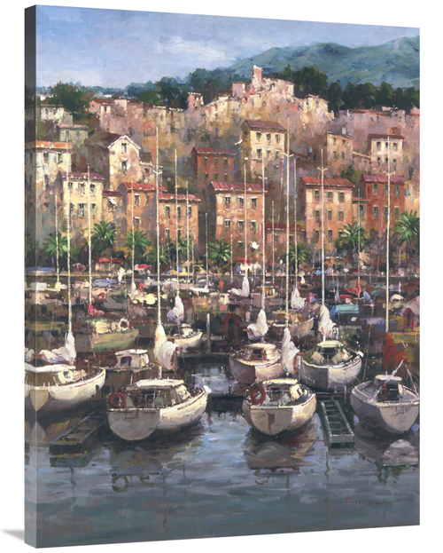 Global Gallery GCS-115987-3040-142 30 x 40 in. Bayside Harbor I Art Pr