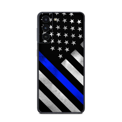 DecalGirl SGS21-THINBLINEHERO Samsung Galaxy S21 Skin - Thin Blue Line