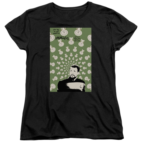 Trevco CBS2178B-WT-3 Star Trek & TNG Season 7 Episode 11 Short Sleeve 