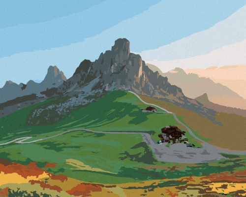 Paint by Numbers - DOLOMITES