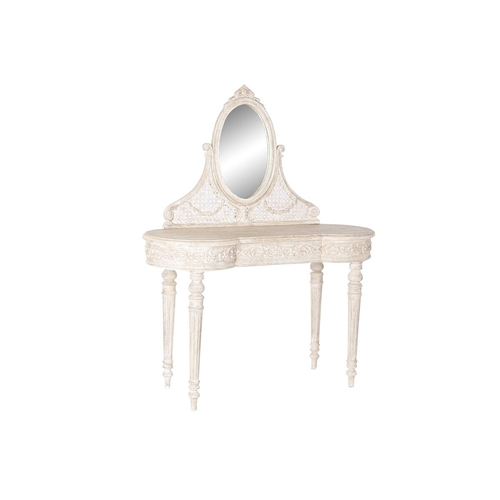 Dresser DKD Home Decor 114 x 44 x 141 cm White Beige Mango wood MDF