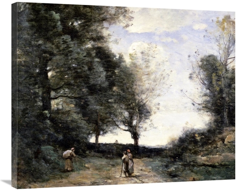 Global Gallery GCS-281910-36-142 36 in. Along the Path Art Print - Jea