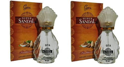 Gita Super Sandal Perfume - 60 ml  Paxk of 2 (For Men & Women)