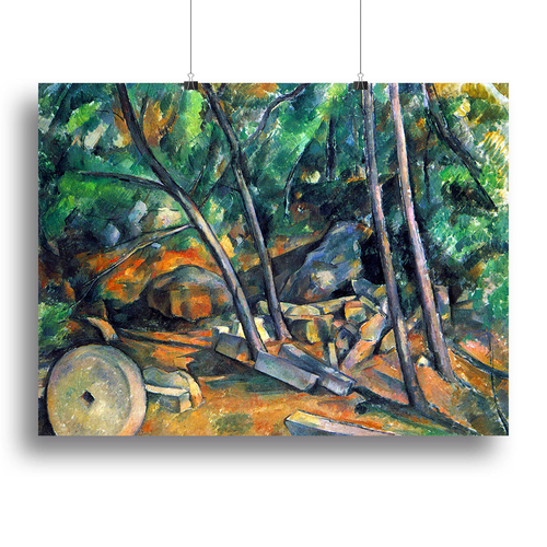 Mill Stone by Cezanne Canvas Print or Poster