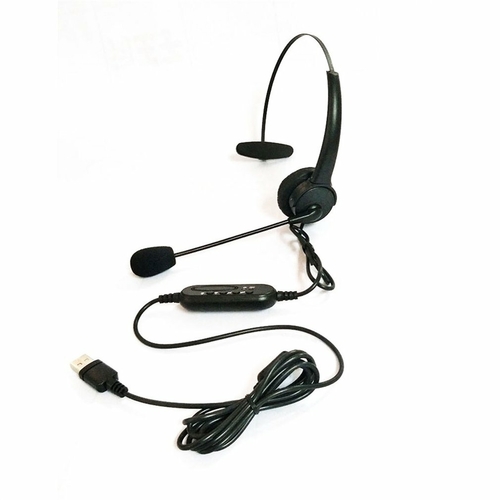 Main Adjustable Noise Canceling Earphone for PC Laptop image