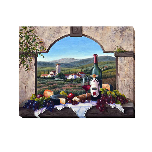 Artistic Home Gallery 3342C580IG A Tuscany Vista by Barbara Felisky Pr