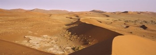 Panoramic Images PPI125574L Sand dunes in a desert  Namib-Naukluft Nat