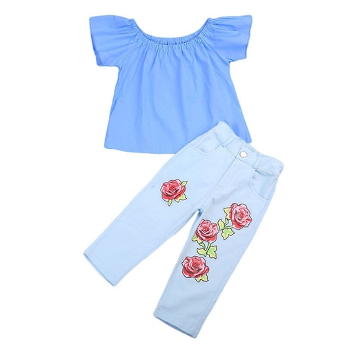 New Fashion Children Kids Girl Clothing Set