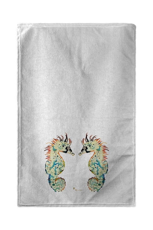 Betsy Drake BT388 30 x 50 in. Betsys Seahorses Beach Towel