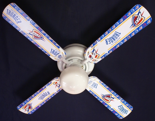 Ceiling Fan Designers 42FAN-NBA-OKC 42 in. NBA Oklahma City Thunder Ba