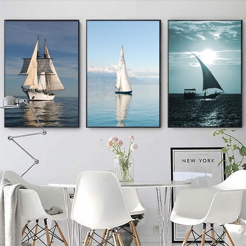 A4 Nordic Art Prints Ocean