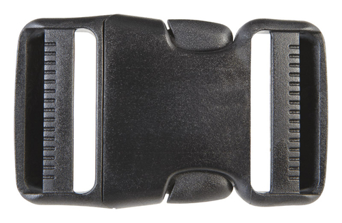 Bulk-Strap 8088619 1.5 in. Cargo Strap Snap Buckle - Black  70 lbs