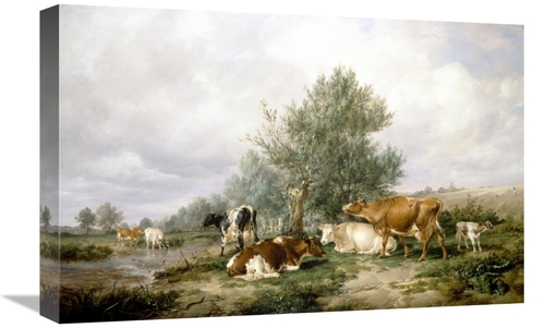 Global Gallery GCS-277115-22-142 22 in. in Canterbury Meadows Art Prin