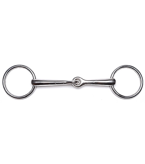 Jacks Imports 20121-5-3-4 Stainless Steel Loose Ring Snaffle Bit - 5.7