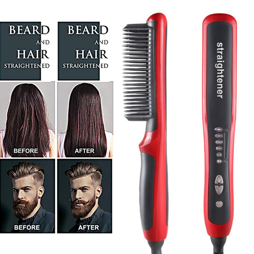 Ceramic Hair Straightener Men Beard Straightener