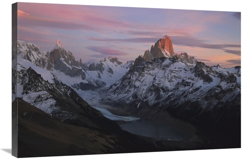 Global Gallery GCS-453442-2436-142 24 x 36 in. Cerro Torre & Fitzroy A