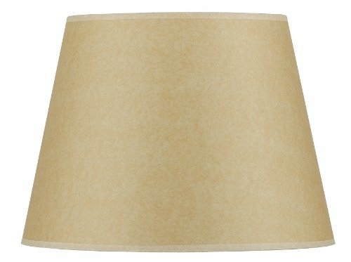 Cal LightingSH-1367 9.5 in.Hardback Leatherette Shade - Round