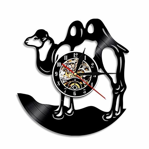 CAMEL WALL DECOR VINYL RECORD WALL CLOCK GIFT