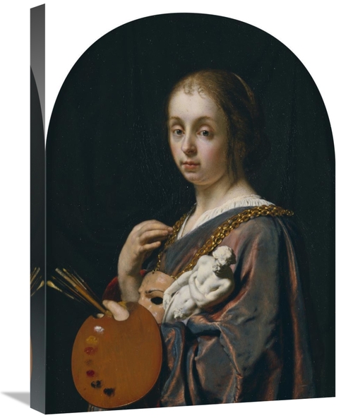 Global Gallery GCS-455052-1824-142 18 x 24 in. Pictura - an Allegory o