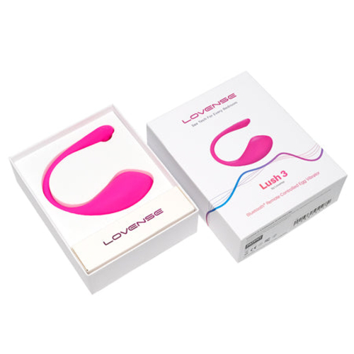 Lovense Lush 3 Bluetooth Remote-Controlled Egg Vibrator