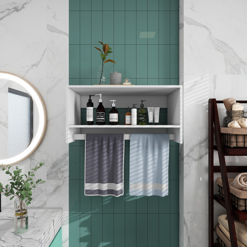 B2 Clothes Organizer Closet System with 1 Closet Shelf