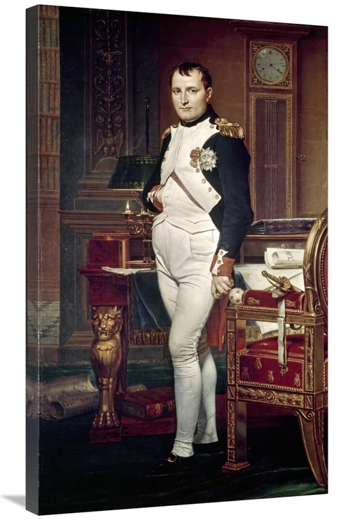 Global Gallery GCS-277275-36-142 36 in. Napoleon in His Study Art Prin