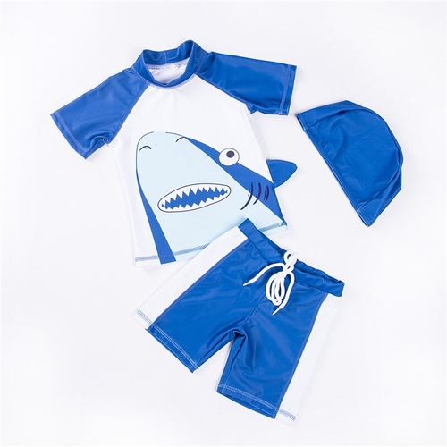 1-6Y Fashion Kid Baby Boys Swimwear 3Pcs Quick Dry
