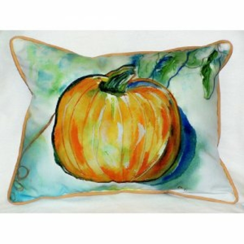 Betsy Drake ZP471 Pumpkin Throw Pillow- 20 x 24 in.