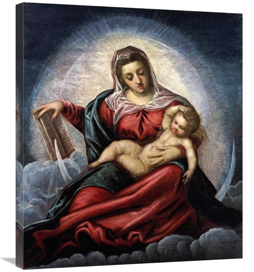 Global Gallery GCS-267177-30-142 30 in. The Madonna & Child Art Print 