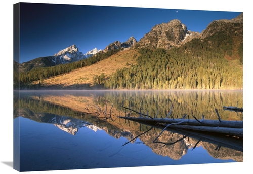 Global Gallery GCS-396854-2432-142 24 x 32 in. Teton Range Reflecting 
