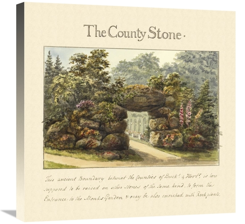 Global Gallery GCS-453924-2424-142 24 x 24 in. The Country Stone, 