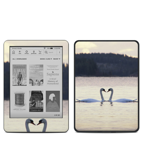 DecalGirl AK10G-SWANS Amazon Kindle 10th Gen Skin - Swans