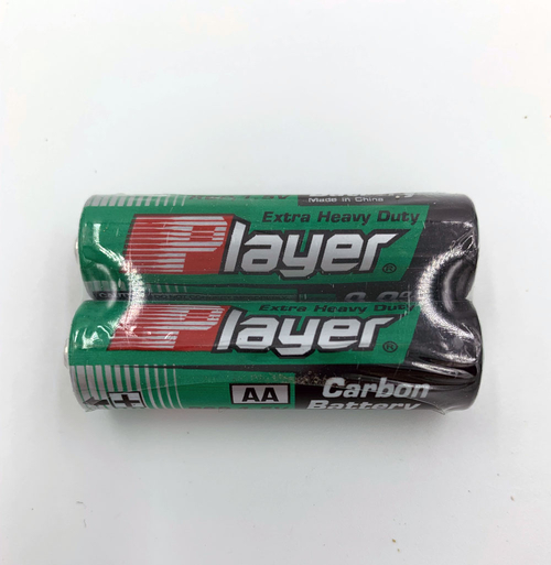 Player Extra Heavy Duty AA Batteries - 2 Pack