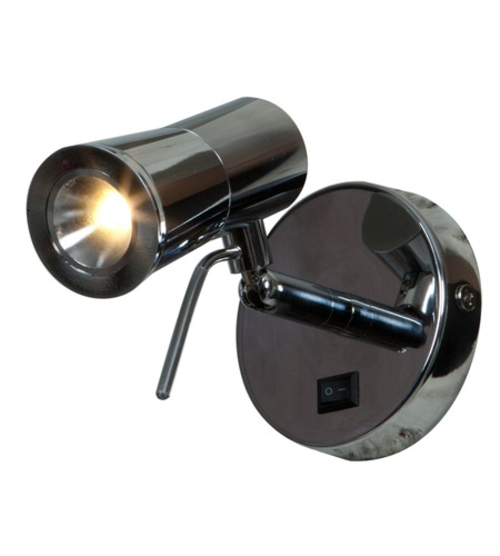 Access Lighting 70018LED-CH 2.5 in. Cyprus 3W Chrome Headboard Light W