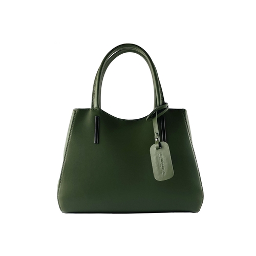 RB1004E | Borsa a Mano in Vera Pelle Made in Italy con Tracollina
