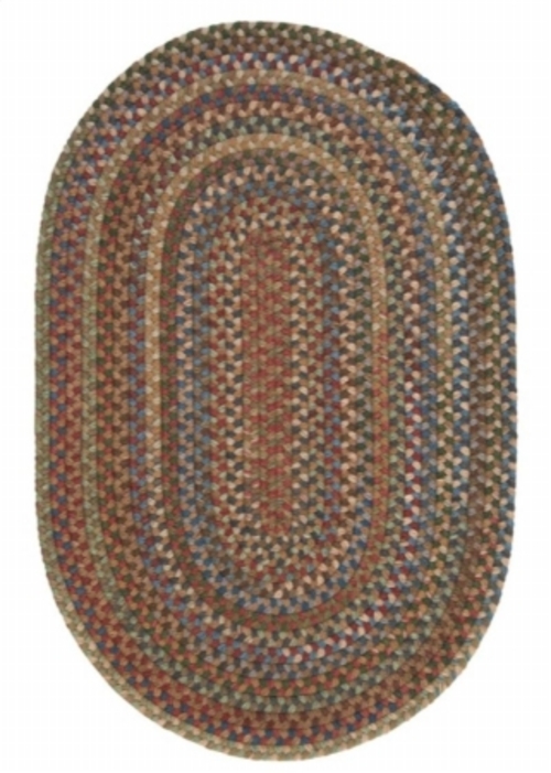 Colonial Mills Rug OH48R036X060 Oak Harbour - Dusk 3 ft. x 5 ft. Braid