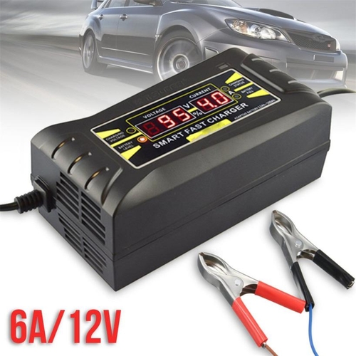 12V 6A Smart Fast Lead-acid Battery Charger for